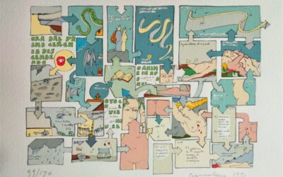 In anteprima tutte le opere di Dante 100×100 con le biografie degli artisti